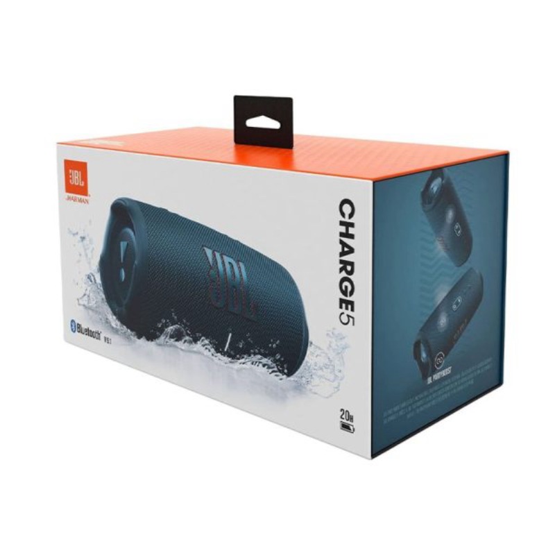 JBL CHARGE 5 PORTABLE WIRELESS SPEAKER – BLUE