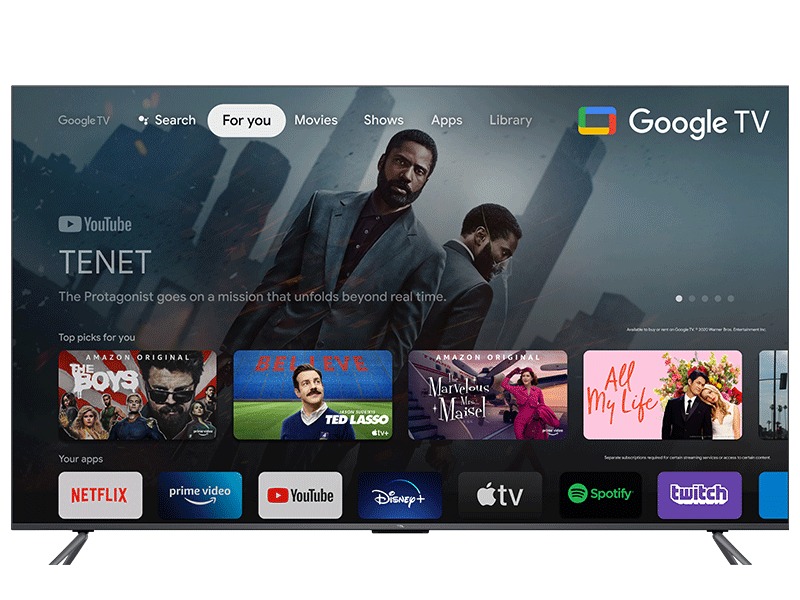 TCL QLED 4K SMART ANDROID 85" (85C645)