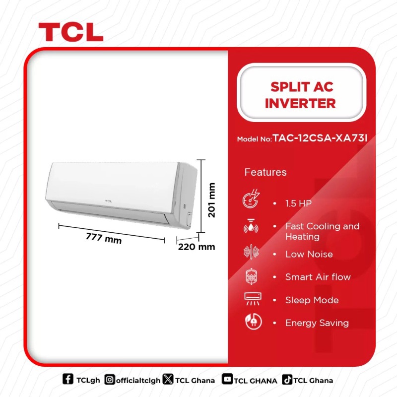 TCL SPLIT INVERTER R410