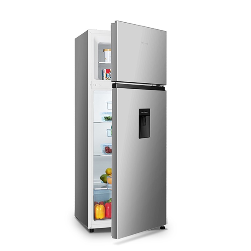 HISENSE 205L DOUBLE DOOR FRIDGE WITH DISPENSER
