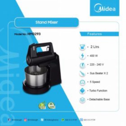 MIDEA 2LTRS STAND MIXER