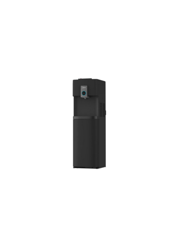 MIDEA WATER DISPENSER 2 TAPS WITH FRIDGE CABINET - BLACK