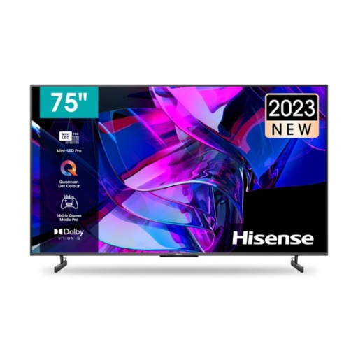 HISENSE 75" SMART DIGITAL SATELLITE 4K